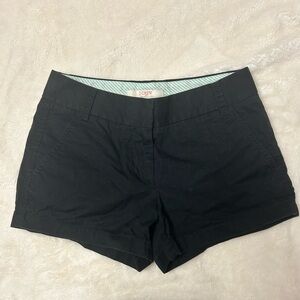 black j crew mini shorts!